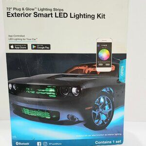 Car Lighting Strips Bluetooth Exterior Smart LED Lighting Kit
